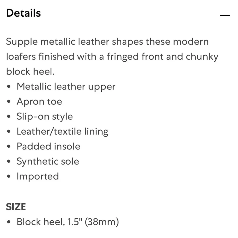 Gentle Souls Kenneth Cole chunky heel loafer 9.5 - Picture 7 of 7